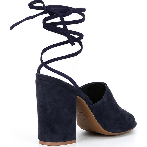 Kat-Kall Ankle Wrap Block Heel Mules - Picture 5 of 6